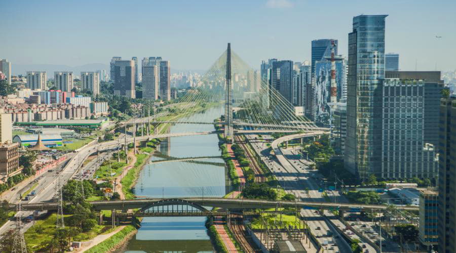 De mest populära biluthyrningserbjudandena i Sao Paulo